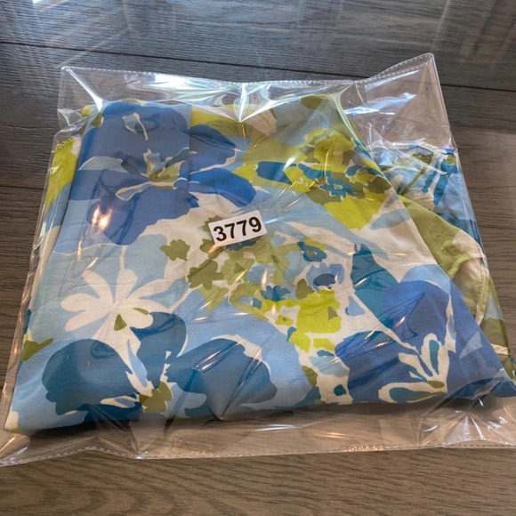 Reformation x camille Rowe Nevada Floral Mini Dress blue green 33779 - Picture 11 of 11